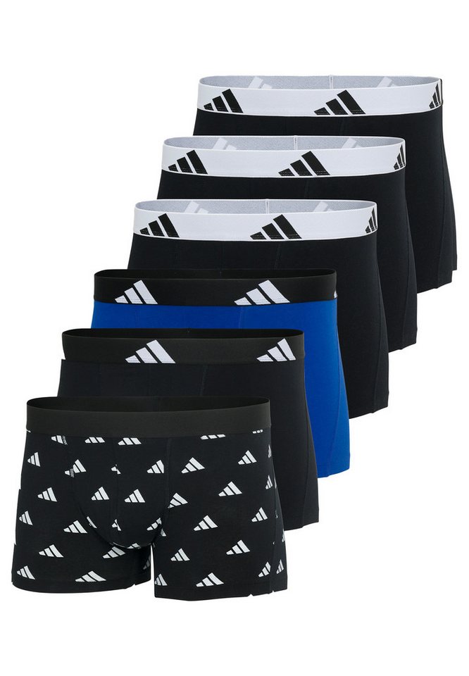 adidas Sportswear Retro Boxer 6er Pack Active Flex Cotton (Spar-Set, 6-St) Retro Short / Pant - Baumwolle - ohne Eingriff - Atmungsaktiv von adidas Sportswear