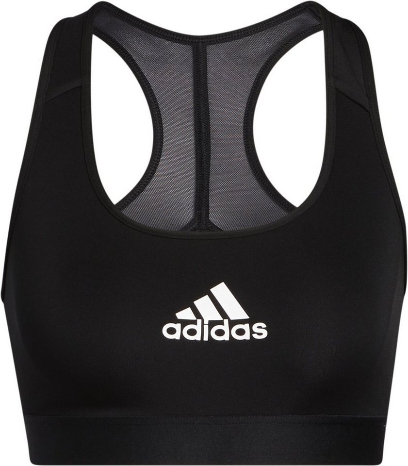 adidas Sportswear Set: Sport-BH PWR MS BLACK von adidas Sportswear