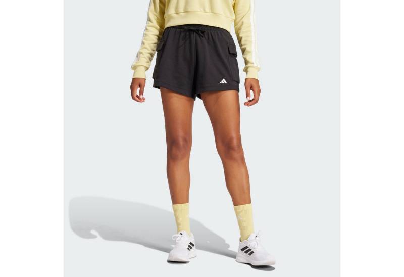 adidas Sportswear Shorts ESSENTIALS SMALL LOGO FRENCH TERRY CARGOSHORTS (1-tlg) von adidas Sportswear