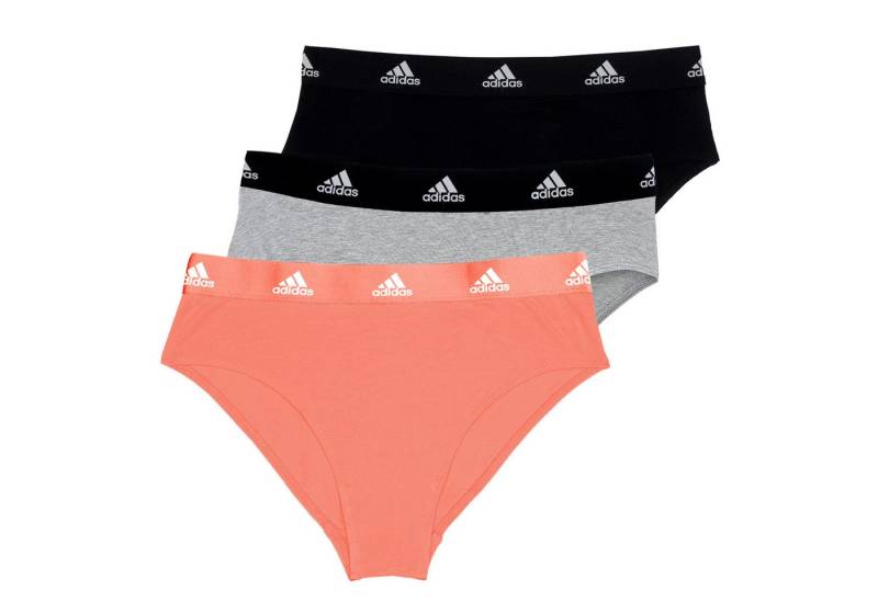adidas Sportswear Slip Bikini Cotton Logo (3-St., 3er Set) mit elastischem Komfortbund von adidas Sportswear