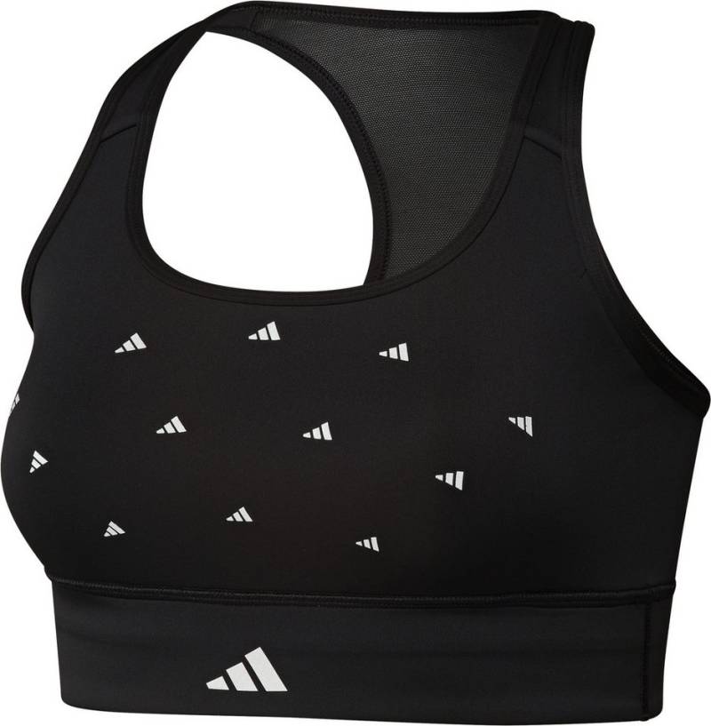 adidas Sportswear Sport-BH POWERREACT TRAINING MEDIUM-SUPPORT CUP A-C Damen Sport-BH schwarz/weiß von adidas Sportswear