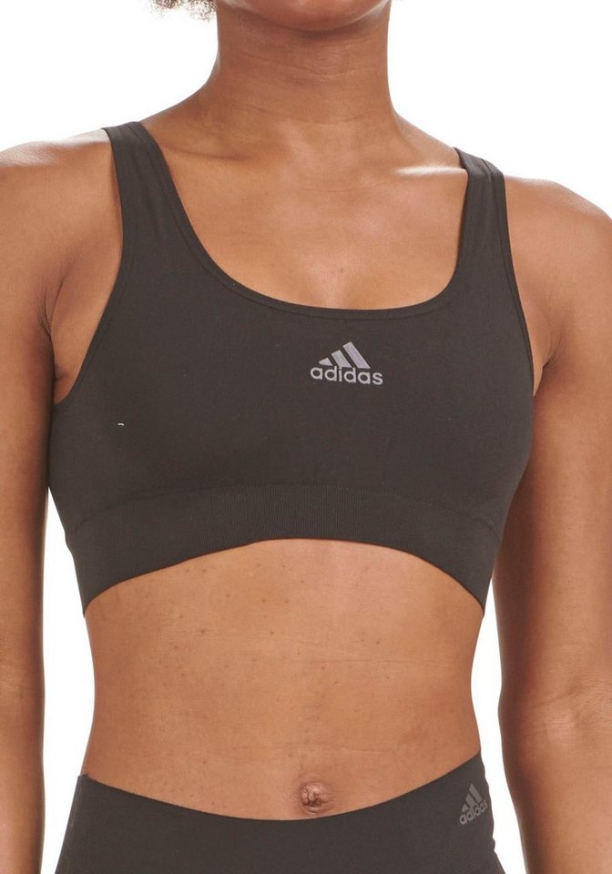 adidas Sportswear Bustier Active Seamless Micro Stretch" multi-directional Strech und Form beibehaltend, herausnehmbare Pads" von adidas Sportswear