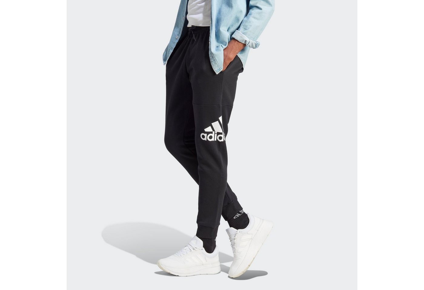 adidas Sportswear Sporthose ESSENTIALS TAPERED CUFF BIG LOGO HOSE (1-tlg) von adidas Sportswear