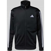 adidas Sportswear Sweatjacke mit Reißverschluss in Black, Größe XXL adidas Sportswear Sweatjacke mit Reißverschluss in Black, Größe XXL von adidas Sportswear