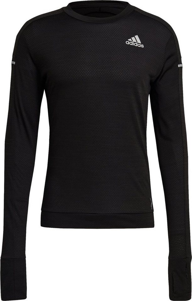 adidas Sportswear Sweatshirt COOLER LONGSLEE BLACK von adidas Sportswear