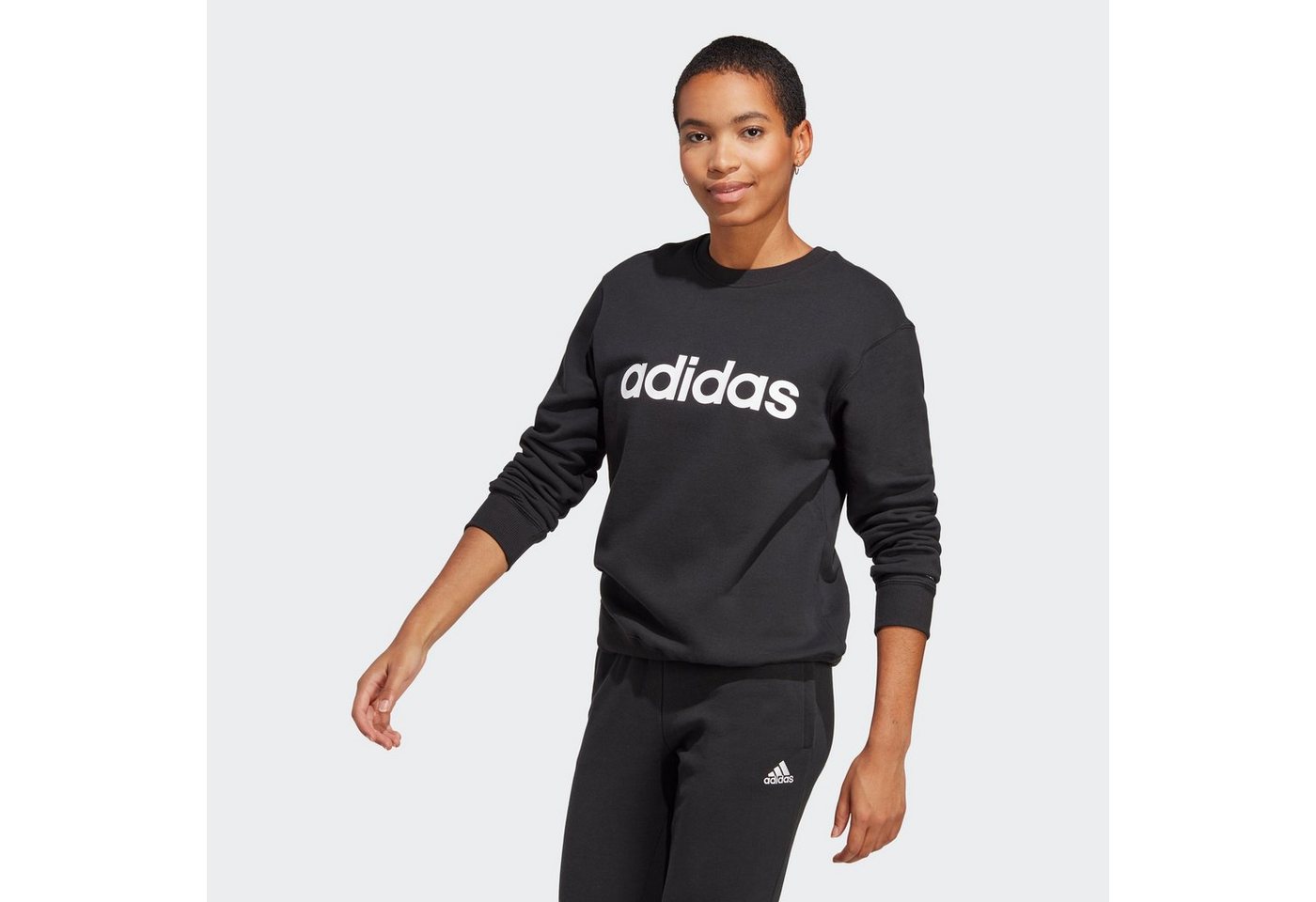 adidas Sportswear Sweatshirt ESSENTIALS LINEAR FRENCH TERRY von adidas Sportswear