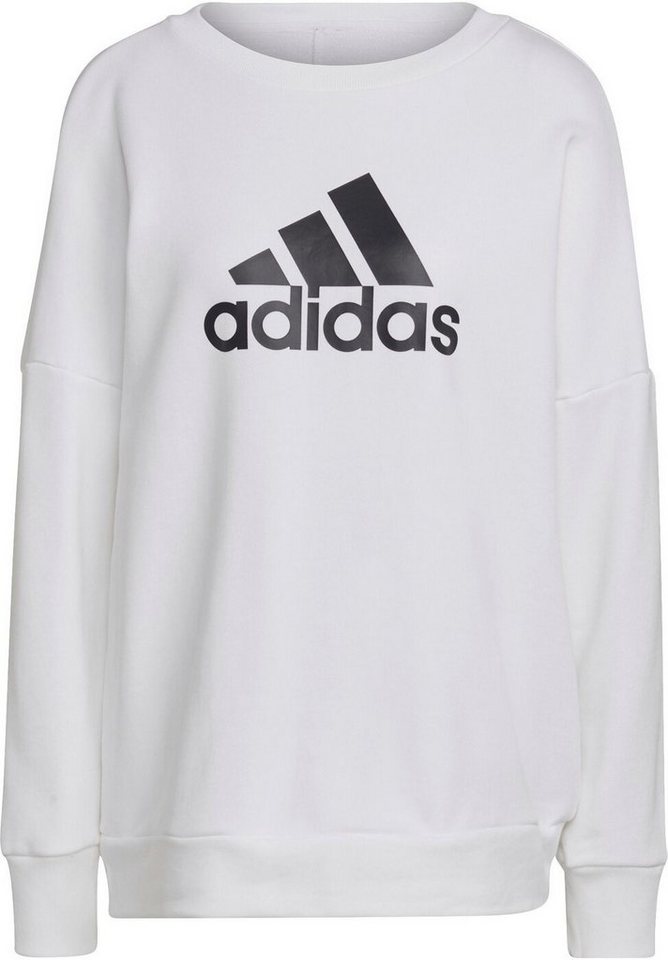 adidas Sportswear Sweatshirt W FI BOS CREW WHITE von adidas Sportswear