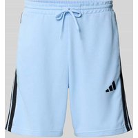 adidas Sportswear Sweatshorts mit elastischem Bund in Bleu, Größe L adidas Sportswear Sweatshorts mit elastischem Bund in Bleu, Größe L von adidas Sportswear