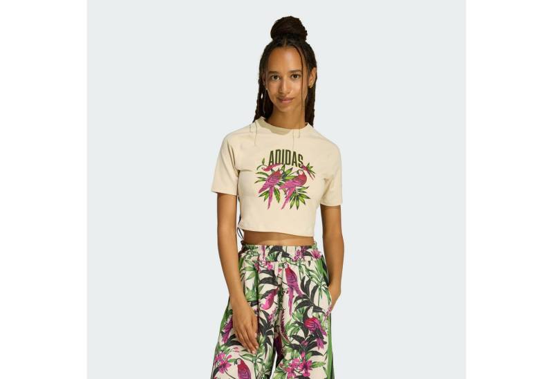 adidas Sportswear T-Shirt ADIDAS X FARM RIO GRAPHIC CROPPED T-SHIRT (1-tlg) von adidas Sportswear