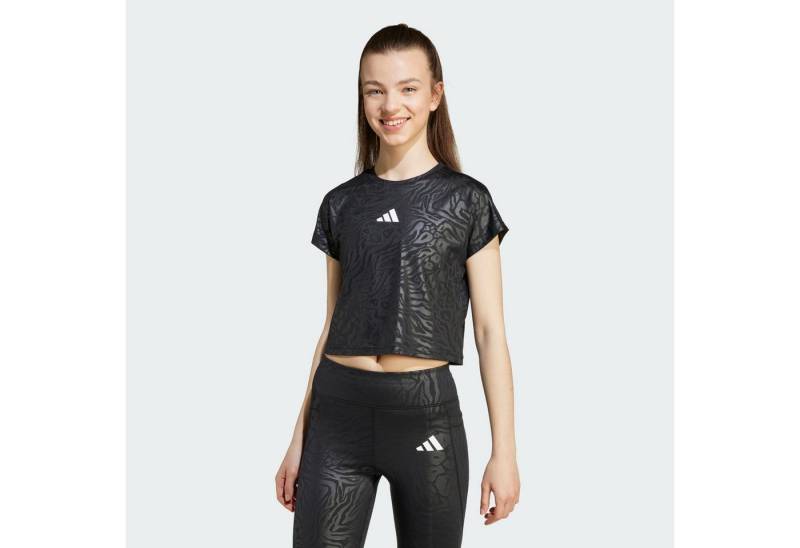 adidas Sportswear T-Shirt ALL SPORTS ANIMALPRINT CROP-SHIRT von adidas Sportswear