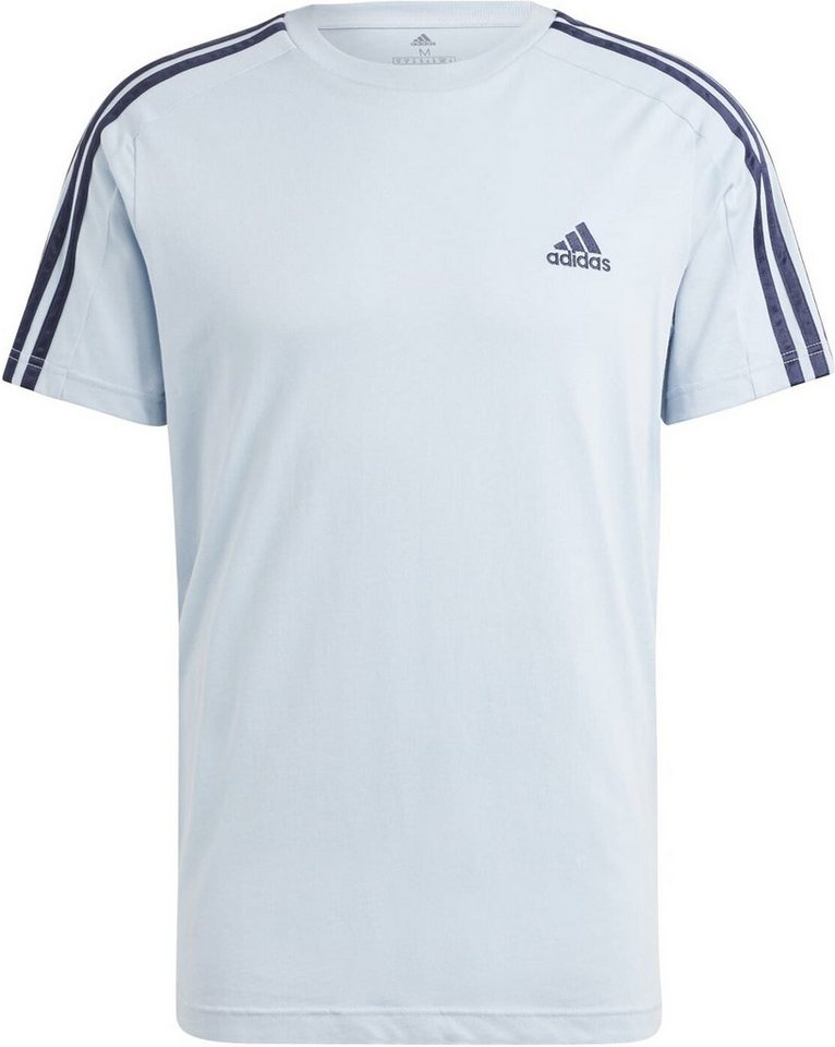 adidas Sportswear T-Shirt Basic 3 Streifen SJ T Herren T-Shirt weiß von adidas Sportswear