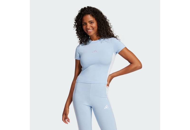 adidas Sportswear Longsleeve ESSENTIALS 3-STREIFEN SLIM BABY T-SHIRT (1-tlg) von adidas Sportswear