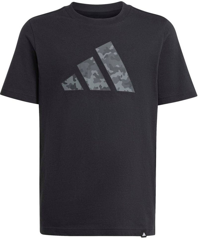 adidas Sportswear T-Shirt J CAMO T BLACK von adidas Sportswear