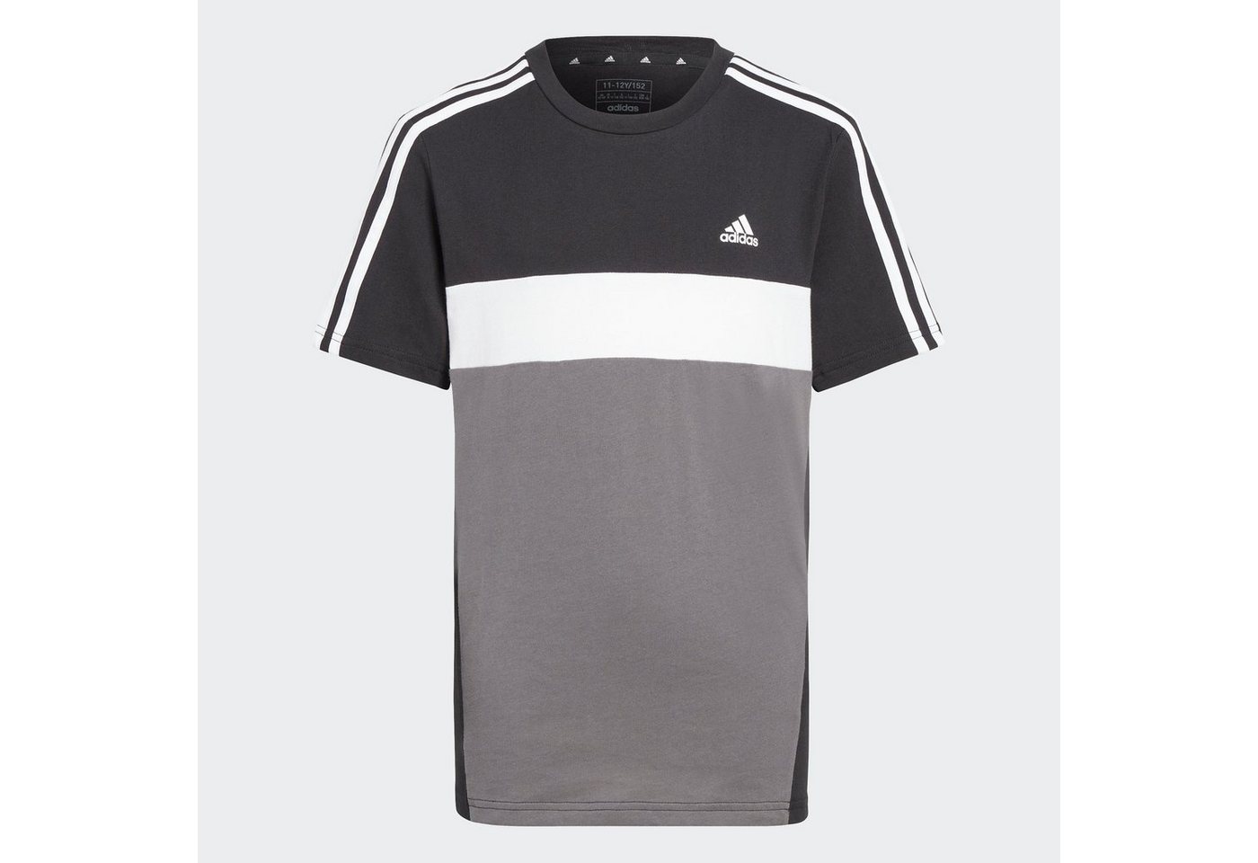 adidas Sportswear T-Shirt TIBERIO 3-STREIFEN COLORBLOCK COTTON KIDS von adidas Sportswear