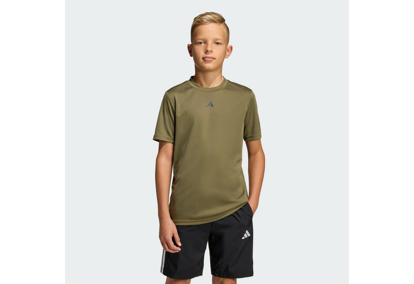 adidas Sportswear T-Shirt TRAIN ESSENTIALS LOGO REGULAR FIT KIDS T-SHIRT (1-tlg) von adidas Sportswear