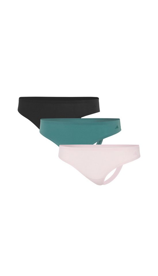 adidas Sportswear Tanga Active Light Flex (3er Pack) elastischer Bund, Multipack, Single Jersey-Qualität, bequem von adidas Sportswear