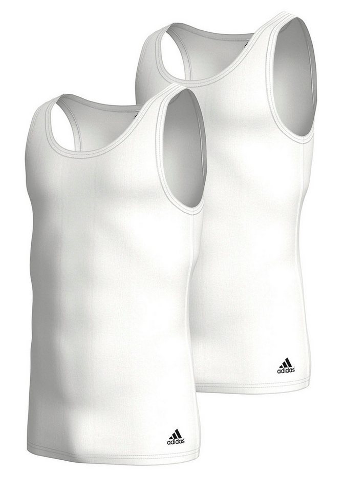 adidas Sportswear Tanktop Active Flex Cotton (2er-Pack) Slim Fit, elastisch, Rundhalsausschnitt, breite Träger von adidas Sportswear