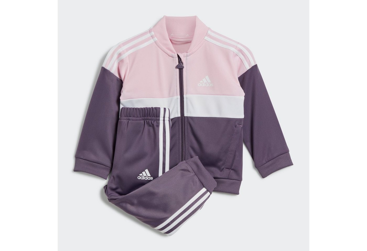 adidas Sportswear Trainingsanzug TIBERIO 3-STREIFEN COLORBLOCK SHINY KIDS (2-tlg) von adidas Sportswear