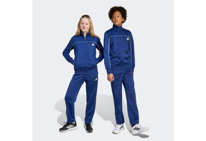 adidas Sportswear Trainingsanzug J CP TR TS (2-tlg), für Kinder und Teens, zweiteiliges Set, mit Stehkragen von adidas Sportswear