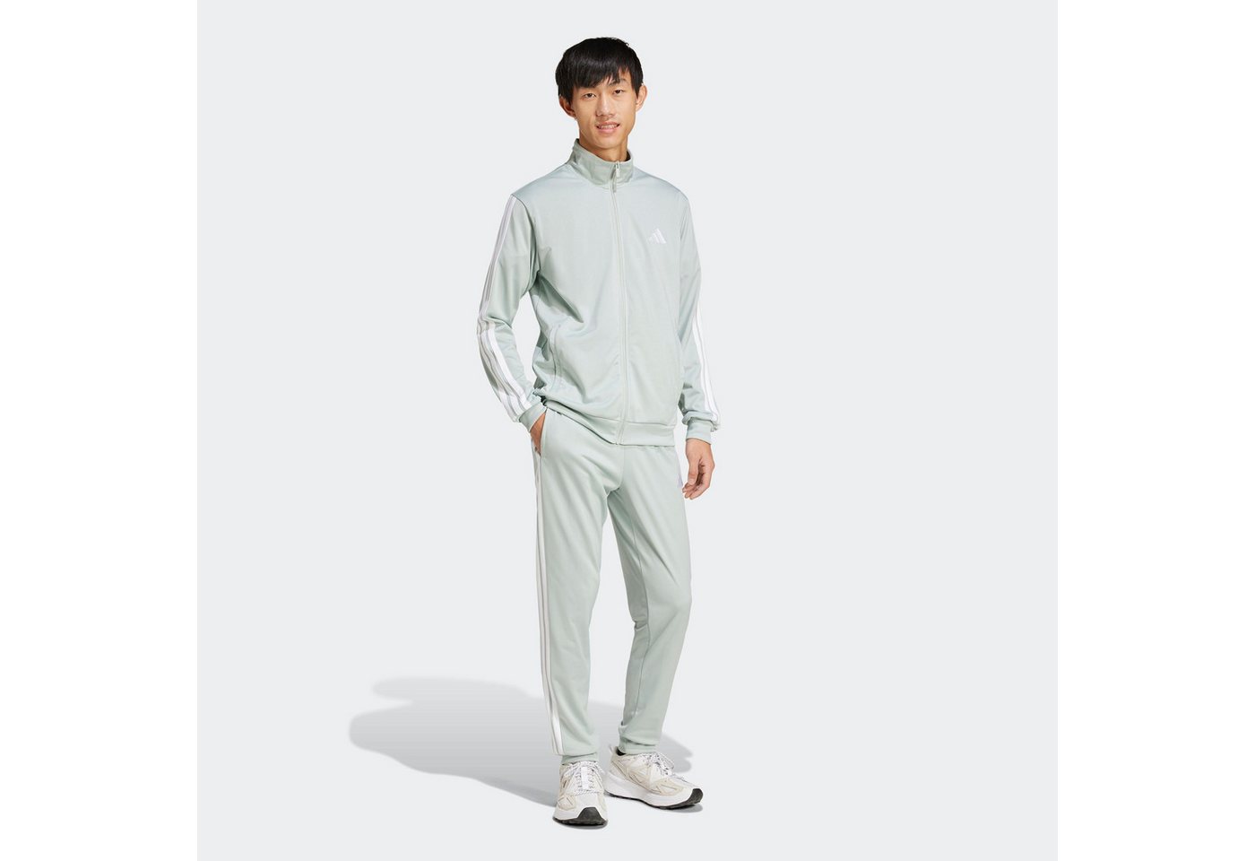 adidas Sportswear Trainingsanzug M 3S TR TT TS (2-tlg), Basic 3-Streifen Trikot von adidas Sportswear