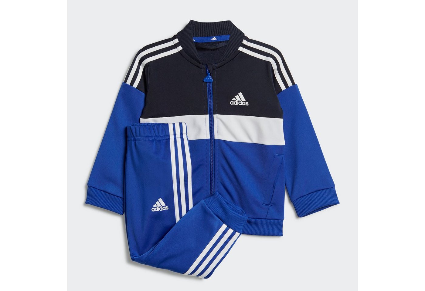 adidas Sportswear Trainingsanzug TIBERIO 3-STREIFEN COLORBLOCK SHINY KIDS (2-tlg) von adidas Sportswear