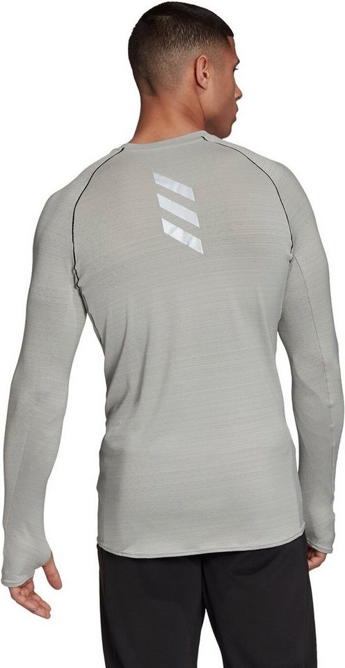 adidas Sportswear Trainingsshirt ADI RUNNER LS METGRY von adidas Sportswear