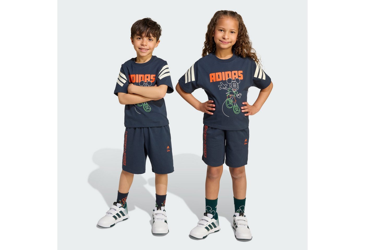 adidas Sportswear Trainingsshirt DISNEY MICKY MAUS T-SHIRT-SET KINDER von adidas Sportswear