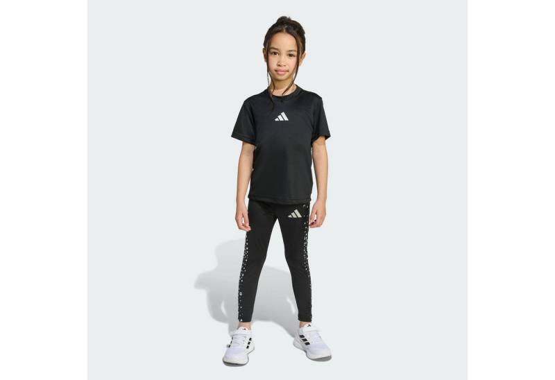 adidas Sportswear Trainingsshirt TRAIN ESSENTIALS GLAM PRINT KIDS SPORT-SET (1-tlg) von adidas Sportswear