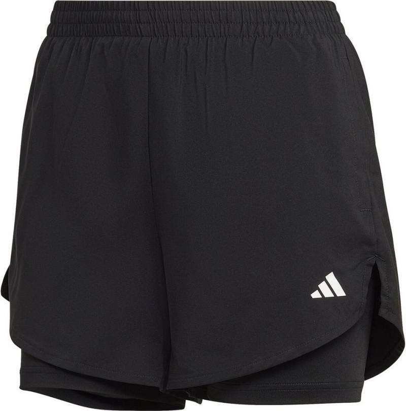 adidas Sportswear Trainingsshorts AEROREADY MADE FOR TRAINING MINIMAL 2in1 Damen Trainingsshorts schwarz von adidas Sportswear