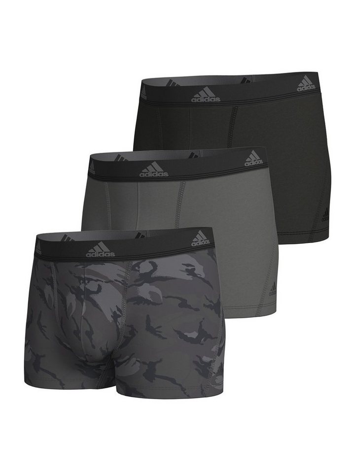 adidas Sportswear Trunk Active Flex Cotton (3-St) unterhose männer boxershort von adidas Sportswear