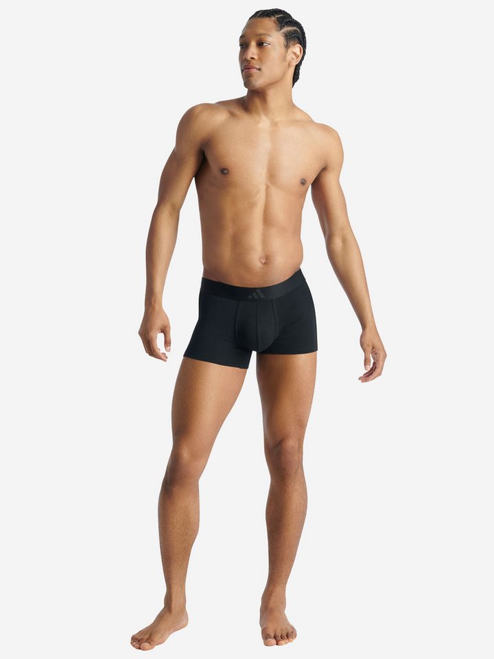 adidas Sportswear Trunk Active Flex Cotton 3 Stripes (2-St) unterhose männer boxershort von adidas Sportswear