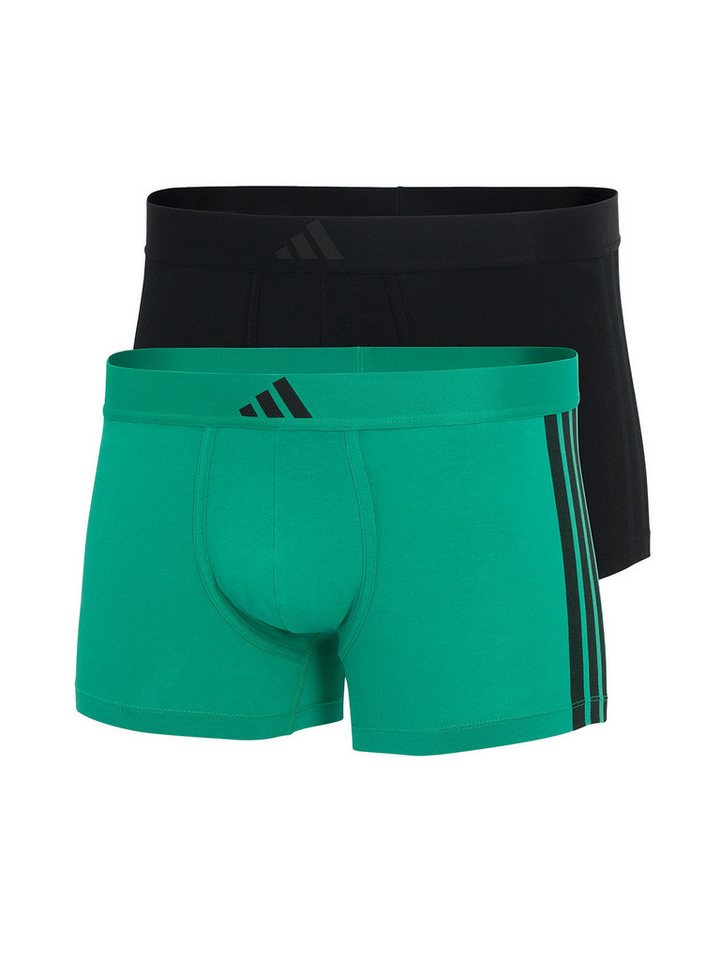 adidas Sportswear Trunk Active Flex Cotton 3 Stripes (2-St) unterhose männer boxershort von adidas Sportswear