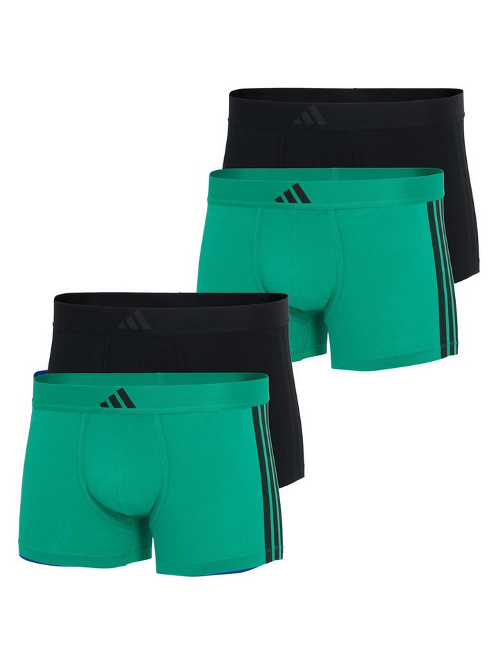 adidas Sportswear Trunk Active Flex Cotton 3 Stripes (4-St) unterhose männer boxershort von adidas Sportswear