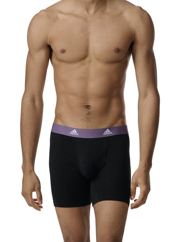 adidas Sportswear Trunk Boxer Brief - Active Flex Cotton (3-St) unterhose männer boxershort von adidas Sportswear