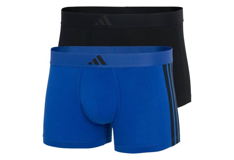 adidas Sportswear Trunk Trunk Active Flex Cotton-3 Stripes (2-St., 2er Set) mit flexiblem Vier-Wege-Stretchmaterial von adidas Sportswear