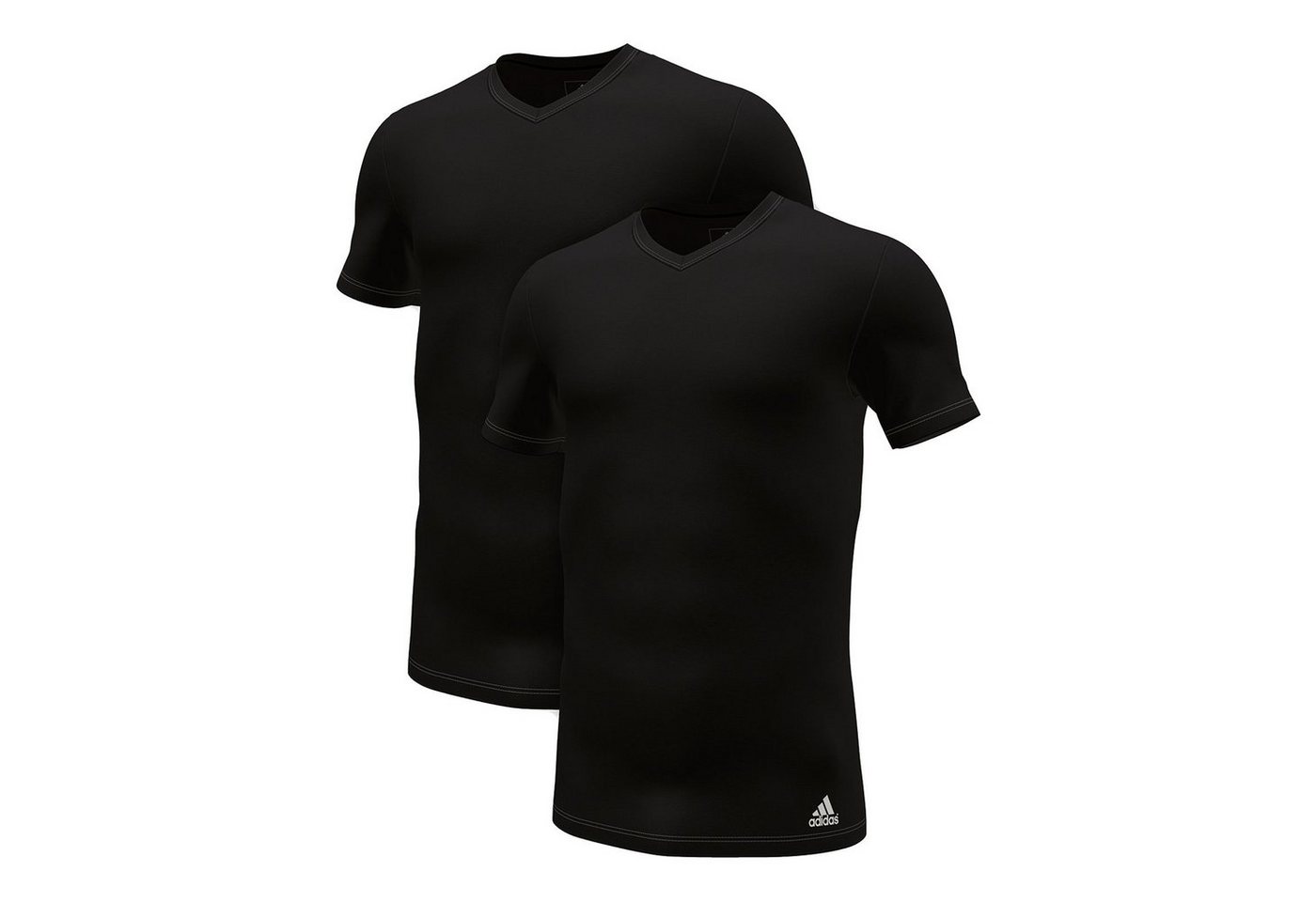 adidas Sportswear Unterziehshirt Active Flex Cotton (2-St., 2er Set) mit Logo links am Saum von adidas Sportswear