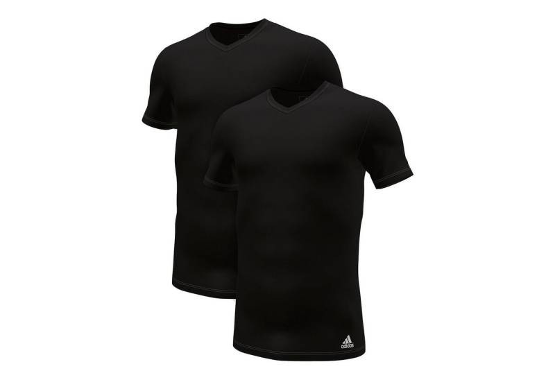 adidas Sportswear Unterziehshirt Active Flex Cotton (2-St., 2er Set) mit Logo links am Saum von adidas Sportswear
