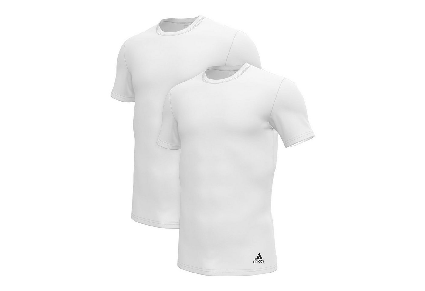 adidas Sportswear Unterziehshirt Active Flex Cotton (2-St., 2er Set) mit Logo links am Saum von adidas Sportswear