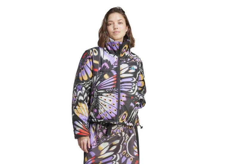 adidas Sportswear Winterjacke FARM PADDED JKT BLACK/PREPUR/LUSRED von adidas Sportswear