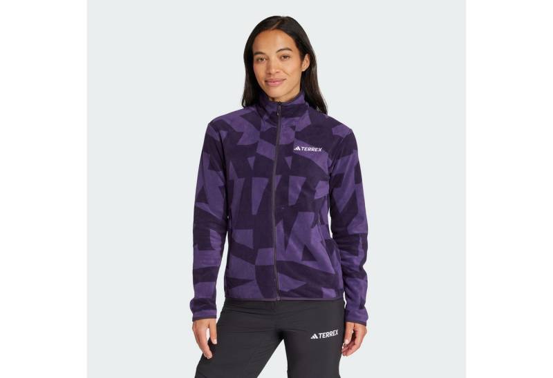adidas TERREX Fleecejacke TERREX MULTI PRINTED FLEECEJACKE von adidas TERREX