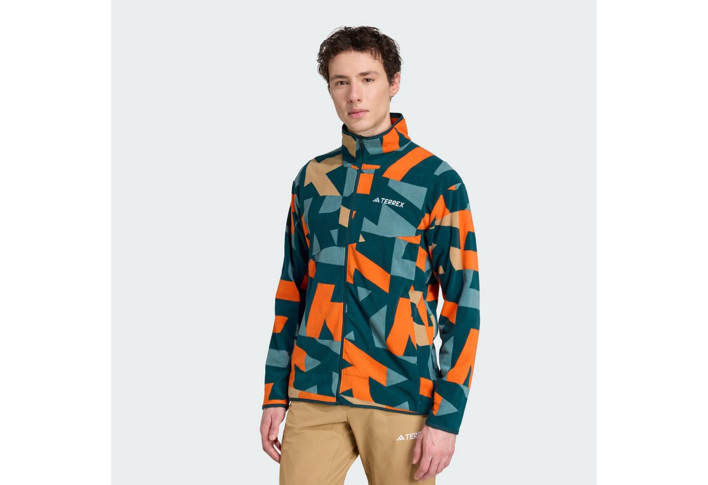 adidas TERREX Fleecejacke TERREX MULTI PRINTED FLEECEJACKE adidas TERREX Fleecejacke TERREX MULTI PRINTED FLEECEJACKE von adidas TERREX