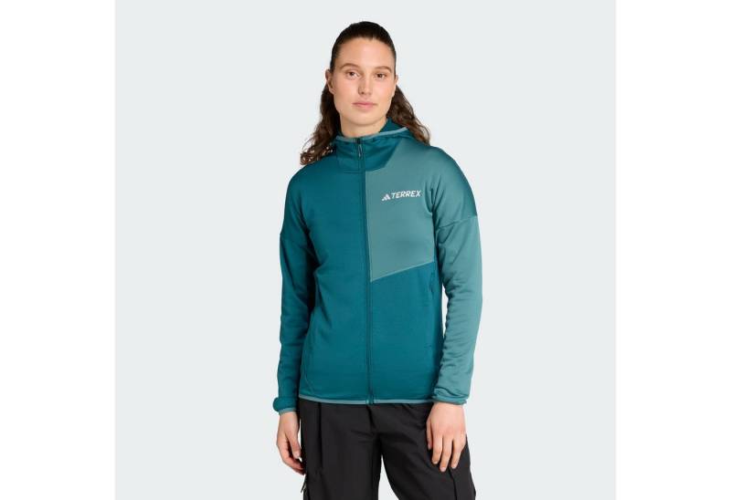 adidas TERREX Fleecejacke TERREX XPERIOR CLIMAWARM LIGHT FLEECE KAPUZENJACKE von adidas TERREX