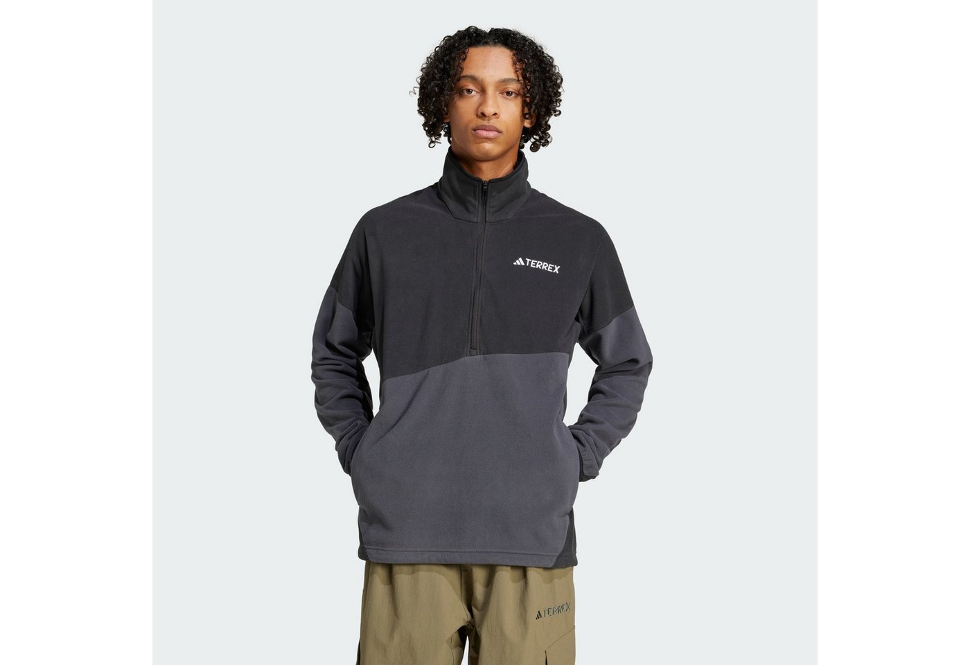 adidas TERREX Fleeceshirt TERREX MULTI CLIMAWARM FLEECE OBERTEIL (1-tlg) von adidas TERREX