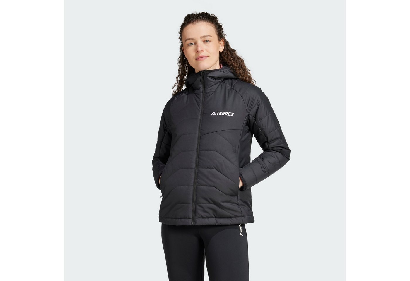 adidas TERREX Funktionsjacke TERREX MULTI SYNTHETIC HOODED ISOLATIONSJACKE von adidas TERREX