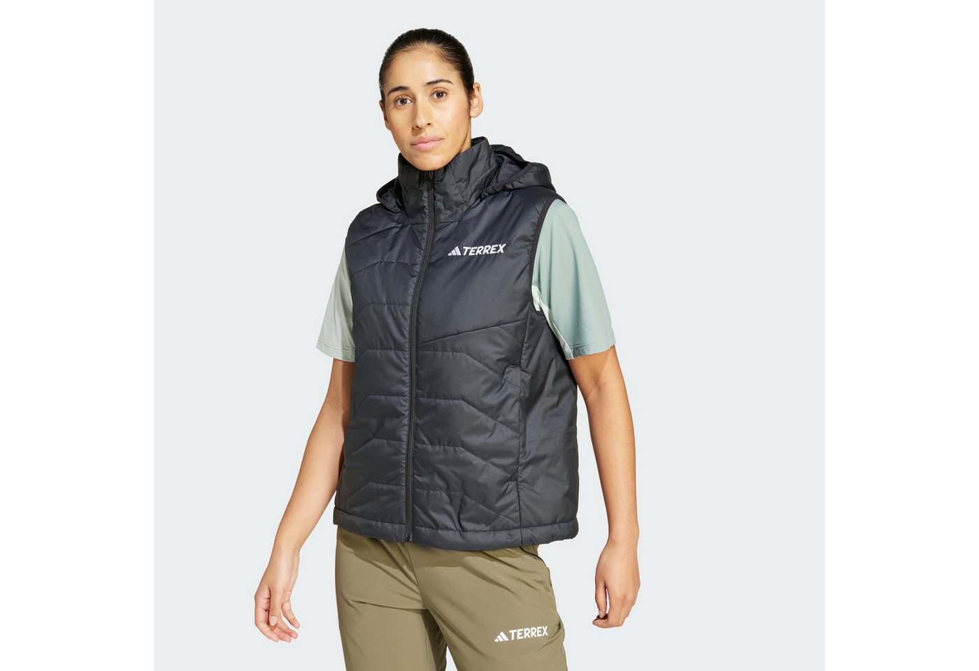 adidas TERREX Funktionsweste TERREX MULTI CLIMAWARM INSULATED HOODED WESTE adidas TERREX Funktionsweste TERREX MULTI CLIMAWARM INSULATED HOODED WESTE von adidas TERREX