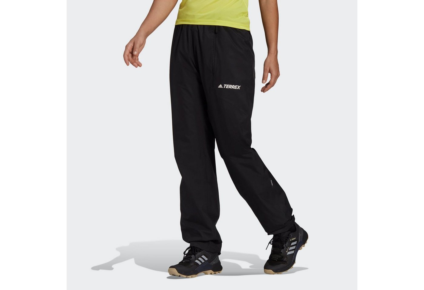 adidas TERREX Outdoorhose TERREX MULTI RAIN.RDY PRIMEGREEN 2LAYER REGENHOSE (1-tlg) von adidas TERREX