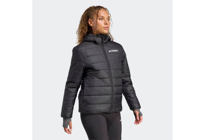 adidas TERREX Outdoorjacke W MT ESS P HO J wärmend durch Climawarm Technologie, mit Kapuze von adidas TERREX