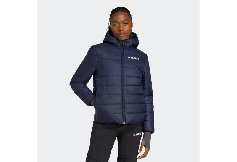 adidas TERREX Outdoorjacke W MT ESS P HO J wärmend durch Climawarm Technologie, mit Kapuze von adidas TERREX