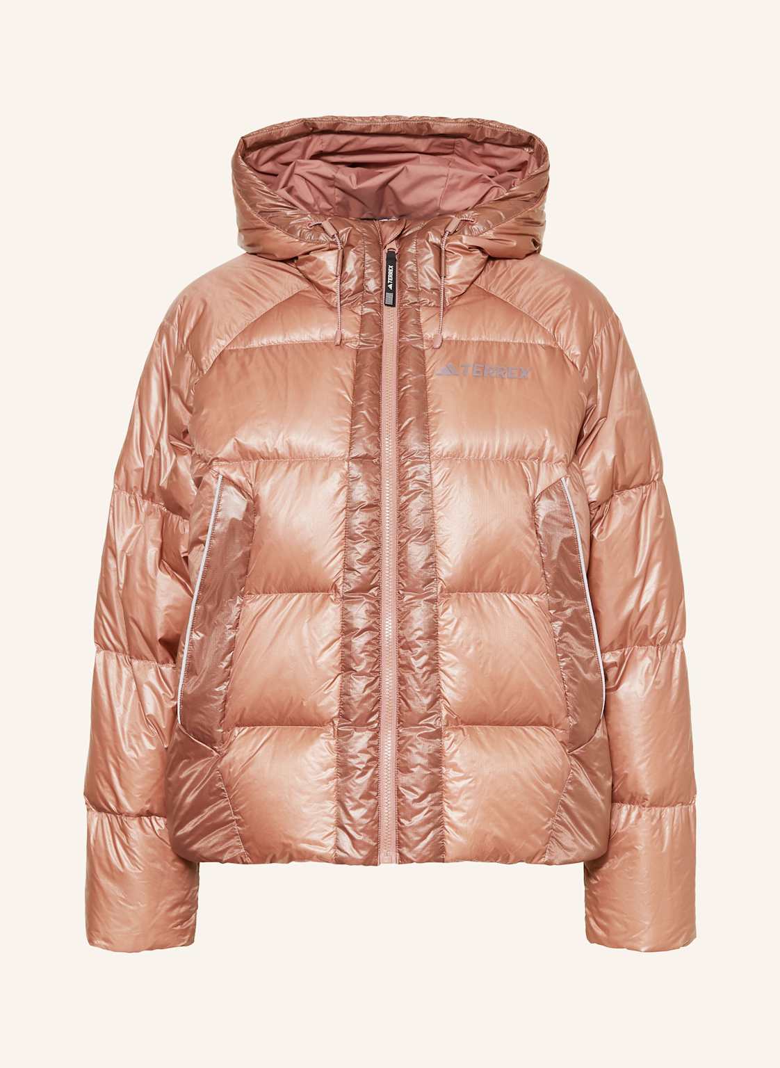 Adidas Terrex Daunenjacke Multi Climawarm rosegold von adidas Terrex
