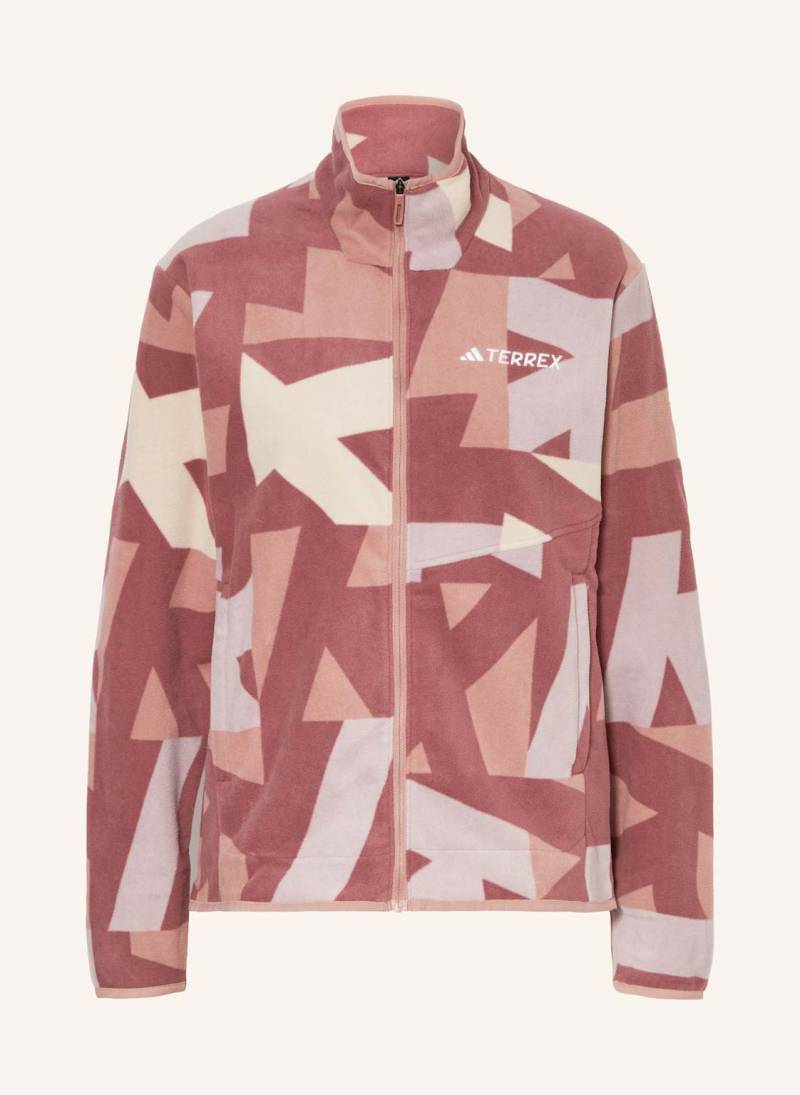 Adidas Terrex Fleecejacke Terrex Multi Printed Full Zip lila von adidas Terrex